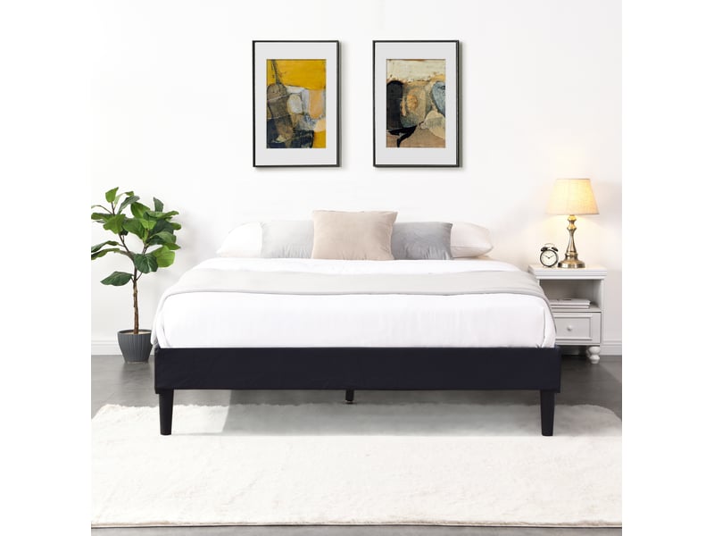 Sommier tapissier 200x200 cm KING OF DREAMS 13 latte(s) vendu avec pieds - 1