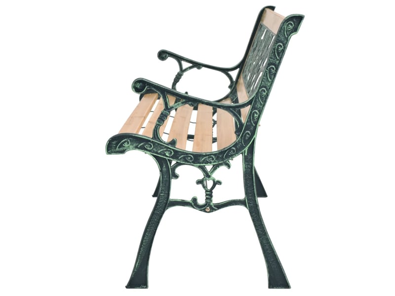 Vidaxl banc de jardin 122 cm bois - 2