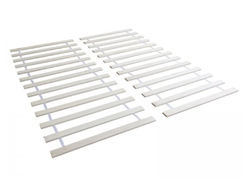 Lit simple 80x200 cm 1758 coloris blanc - 2