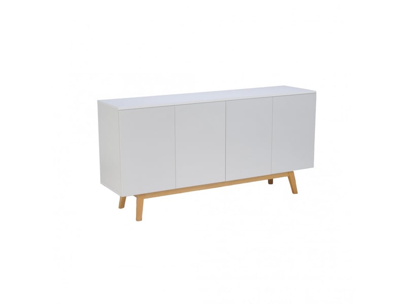 Buffet 0 porte(s) 2 tiroir(s) LE QUAI DES AFFAIRES 5804/9 - 160 cm coloris blanc - 1