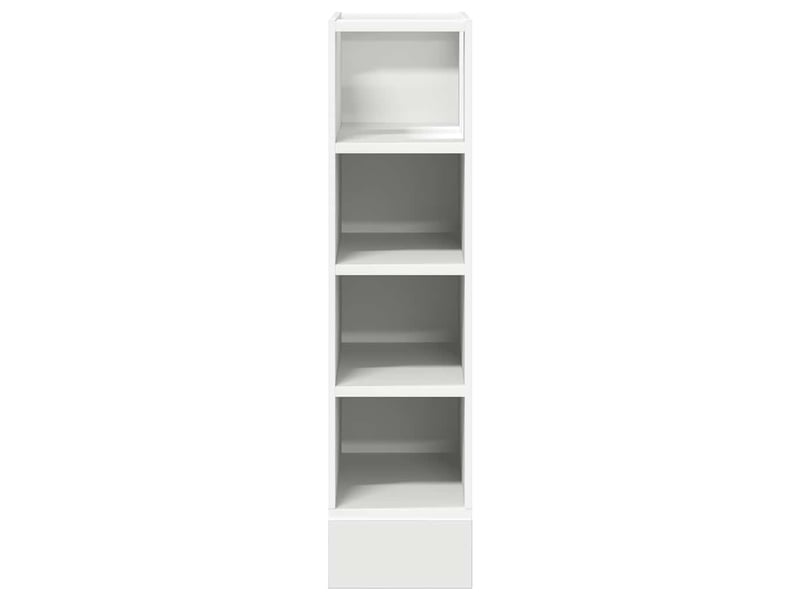 Vidaxl armoire de plancher riga blanc 20x44,5x81,5 cm - 1
