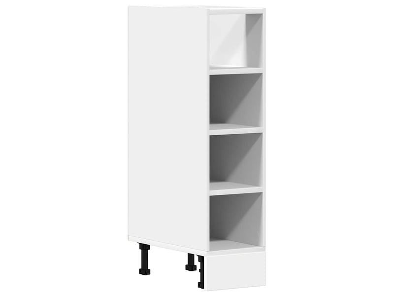 Vidaxl armoire de plancher riga blanc 20x44,5x81,5 cm - 2