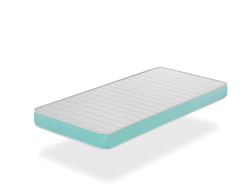 Matelas bebe 70x140 ekozen mousse, epaisseur 11 cm respirante et ergonomique. Fermete ideal pour bebe - 2